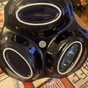 Limoge porcelain tray .sets six Coffe cups porcela